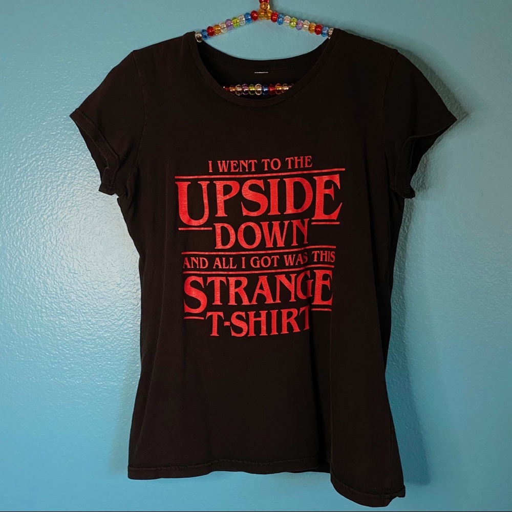 Stranger Things “Upside Down” short sleeve t-shirt